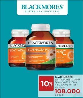 Promo Harga BLACKMORES Bio C 1000mg/ Echinacea Multi/Vitamin C 500mg  - Watsons