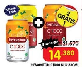 Promo Harga Hemaviton C1000 330 ml - Superindo