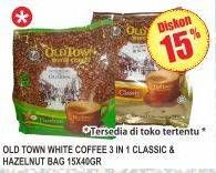 Promo Harga Old Town White Coffee 15 pcs - Superindo