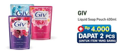 Promo Harga GIV Body Wash 400 ml - Hypermart