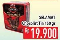Promo Harga SELAMAT Chocolish Tin 150 gr - Hypermart