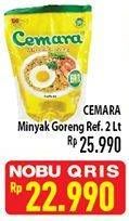 Promo Harga CEMARA Minyak Goreng 2 ltr - Hypermart