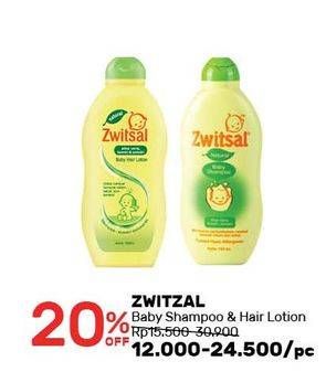 Promo Harga ZWITSAL Natural Shampoo/Natural Baby Hair Lotion  - Guardian