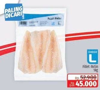 Promo Harga Choice L Fillet Patin 1000 gr - Lotte Grosir