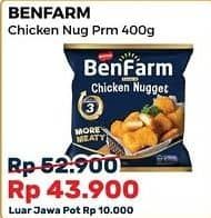 Promo Harga Benfarm Chicken Nugget Premium 400 gr - Alfamart