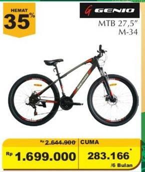 Promo Harga GENIO MTB 27,5" Tulsa  - Giant