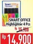 Promo Harga SMART OFFICE Highliter per 4 pcs - Hypermart