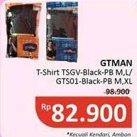 Promo Harga GT MAN T-Shirt TSGV, GTS-01  - Alfamidi