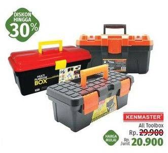 Promo Harga KENMASTER Tool Box All Variants  - LotteMart