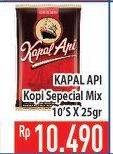 Promo Harga Kapal Api Kopi Bubuk Special Mix per 10 sachet 25 gr - Hypermart