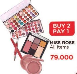 Promo Harga MISS ROSE Kosmetik  - Watsons