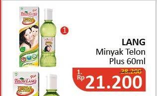 Promo Harga CAP LANG Minyak Telon Lang Plus 60 ml - Alfamidi