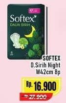 Promo Harga Softex Daun Sirih Wing 42 Cm 8 pcs - Alfamart