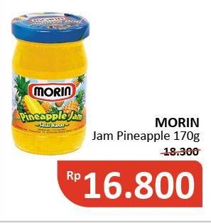 Promo Harga MORIN Jam Pineapple 170 gr - Alfamidi