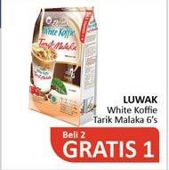 Promo Harga Luwak White Koffie 6 pcs - Alfamidi