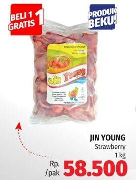 Promo Harga Jin Young Strawberry Beku  - Lotte Grosir