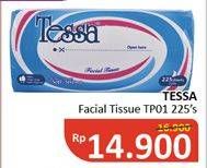 Promo Harga TESSA Facial Tissue TP01 225 pcs - Alfamidi