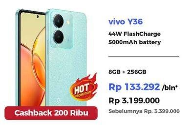 Promo Harga Vivo Y36 8/256 GB  - Erafone