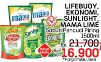 Promo Harga Lifebuoy, Ekonomi, Sunlight, Mama Lime Pencuci Piring  - LotteMart