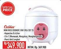 Promo Harga COSMOS CRJ 101 | Rice Cooker TS  - Hypermart