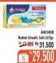 Promo Harga ANCHOR Butter Salted, Unsalted 227 gr - Hypermart