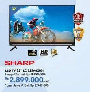 Promo Harga SHARP LC-32SA4200i | LED TV  - Carrefour