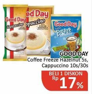 GOOD DAY Freeze Hazelnut 5s/ Cappucino 10s/30s