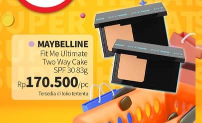 Promo Harga Maybelline Fit Me Ultimate Powder Foundation SPF 44  - Guardian