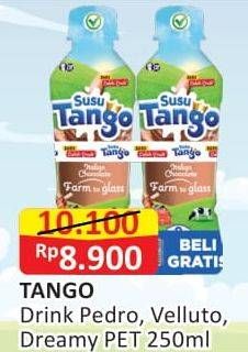 Promo Harga Tango Drink Don Pedro Black Vanilla, Velluto Italian Chocolate 250 ml - Alfamart