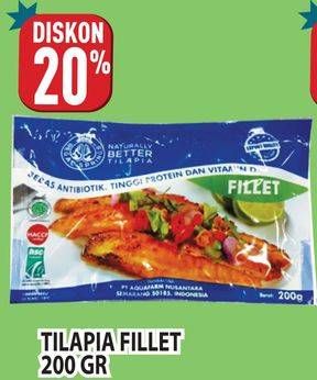 Promo Harga Ikan Fillet Tilapia 200 gr - Hypermart