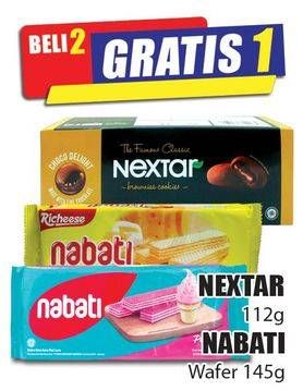 Promo Harga NABATI Nextar Cookies Brownies Choco Delight per 8 pcs 14 gr - Hari Hari