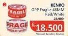 Promo Harga Kenko OPP Fragile 48mm  - Alfamidi