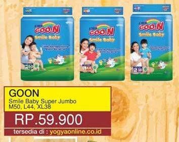 Promo Harga Goon Smile Baby Pants M50, L44, XL38 38 pcs - Yogya