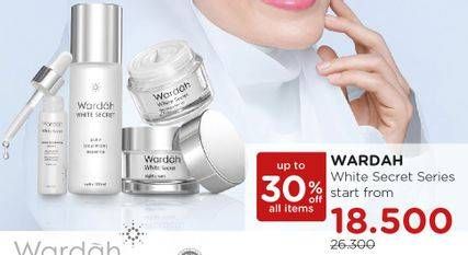 Promo Harga WARDAH White Secret Series  - Watsons