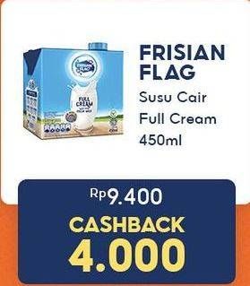 Promo Harga Frisian Flag Susu UHT Purefarm Full Cream 450 ml - Indomaret
