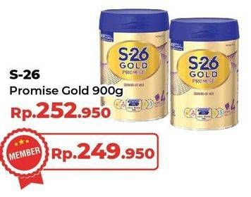 Promo Harga S26 Promise Gold Susu Pertumbuhan Vanilla 900 gr - Yogya