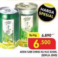 Promo Harga ADEM SARI Ching Ku All Variants 320 ml - Superindo