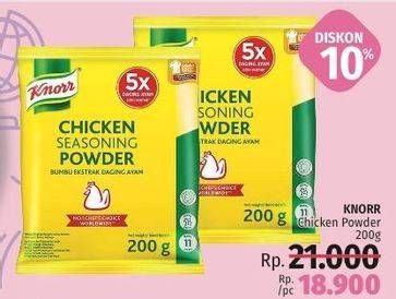 Promo Harga KNORR Chicken Powder 200 gr - LotteMart