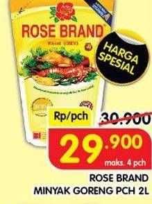 Promo Harga Rose Brand Minyak Goreng 2000 ml - Superindo