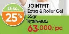 Promo Harga Joint Fit Roller Gel Extra 35 gr - Guardian