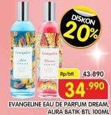 Promo Harga Evangeline Eau De Parfume Dream, Aura 100 ml - Superindo