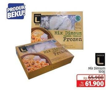 Promo Harga Choice L Mix Dimsum 500 gr - Lotte Grosir