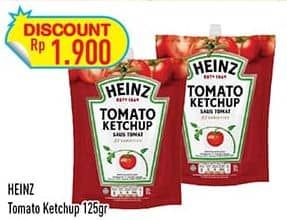Promo Harga Heinz Tomato Ketchup 125 gr - Hypermart