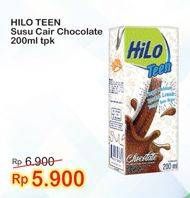 Promo Harga HILO Teen Ready To Drink Chocolate 200 ml - Indomaret