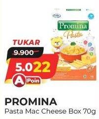 Promo Harga PROMINA Pasta Mac And Cheese 70 gr - Alfamart