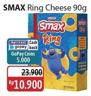 Promo Harga Smax Ring Cheese 100 gr - Alfamidi