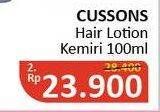Promo Harga CUSSONS BABY Hair Lotion Kemiri 100 ml - Alfamidi