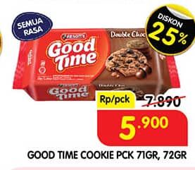 Promo Harga Good Time Cookies Chocochips All Variants 71 gr - Superindo