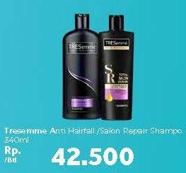 Promo Harga TRESEMME Shampoo Anti Hair Fall, Salon Repair 340 ml - Carrefour