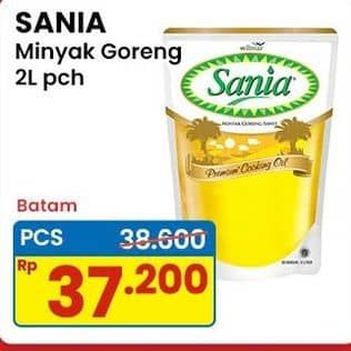 Promo Harga Sania Minyak Goreng 2000 ml - Indomaret